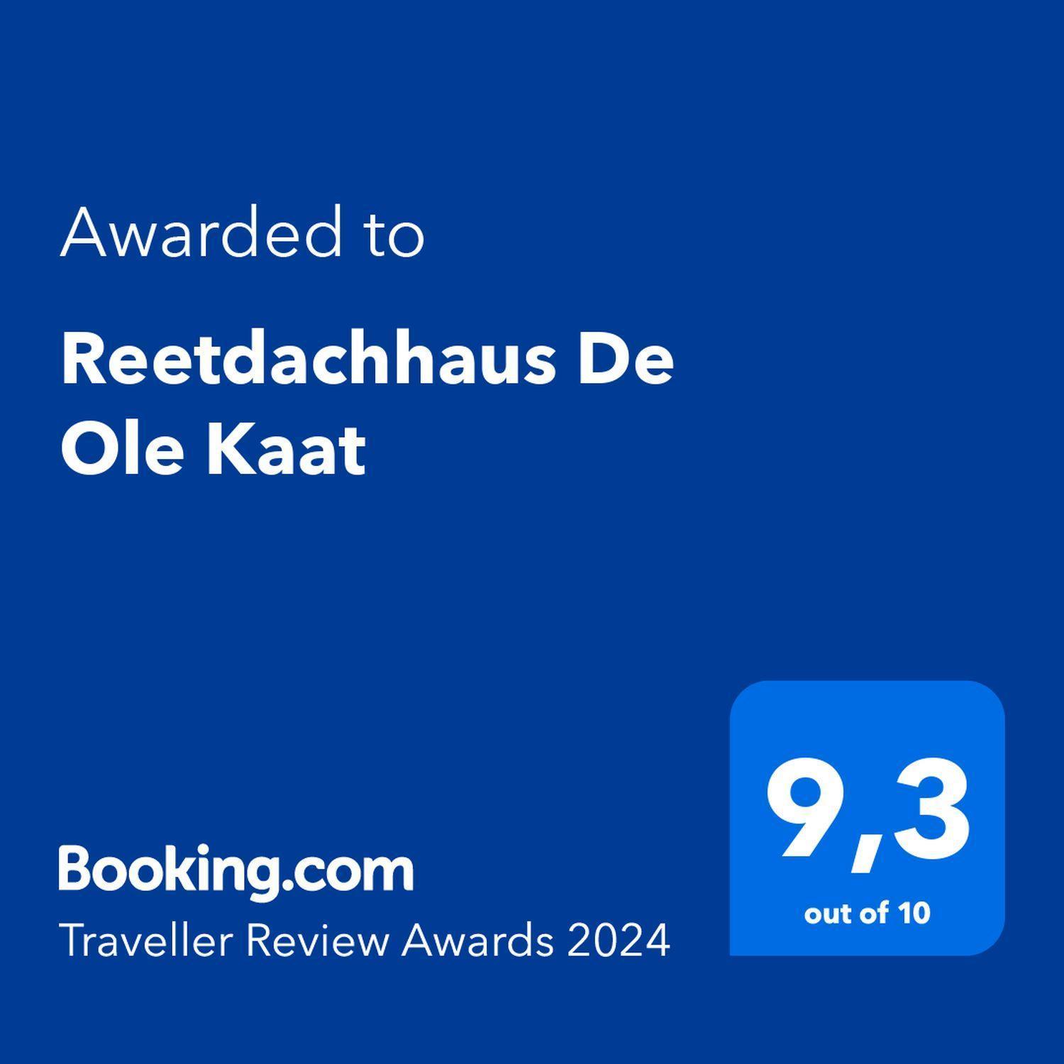 NiesgrauReetdachhaus De Ole Kaat别墅 外观 照片
